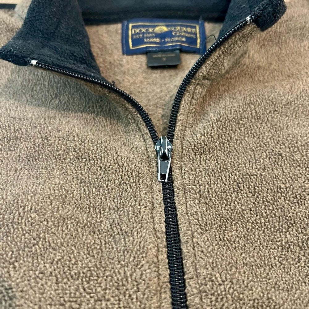 Dockers Brown Fleece Jacket